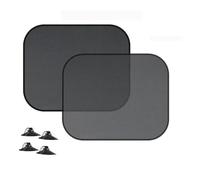 Universal Sunshade Covers Windscreen Folding Sun Visor Auto Windshield Car Side Window Shade Cover UV Protector Car Window Shade(Rear 2pcs)