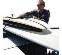 Universal SUP Surf Rack for Cars | Paddle Board Soft Rack for Surf Kayak and Paddleboards with Scratch Resistant Buckles (48cm)