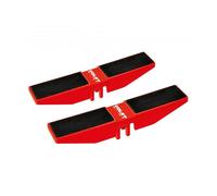 Universal Support Vola Pairs of adapters for vices (Red)