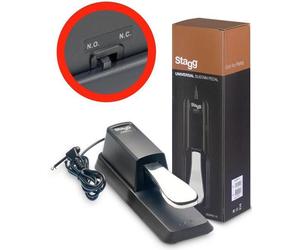 Universal Sustain Foot Pedal Damper Keyboards Digital Piano Polarity Switch