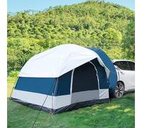 Universal SUV Tailgate Tent for Camping - 8.2x8.2x6.5ft, 4-Person Capacity Car Tent, Ideal for Truck Bed, Van, MPV, CUV - Easy Setup & Portable Outdoor Shelter
