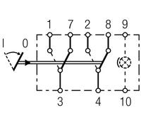 HELLA Switch - Rocker Actuation - Number of connectors: 8 6FH007832-621