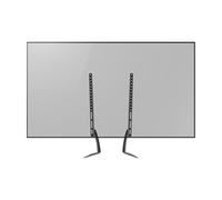 Universal Table Desk Pedestal TV Stand for 32-70 inch LCD/LED TVs, Replacement TV Legs, Max 35kg Weight Capacity, Adjustable Height, Space-Saving Design, Easy Assembly