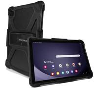 Universal Tablet Case 10 Inch - Rugged Adjustable Bumper Cover with Stand for 9.7-11" Tablets, Shockproof Protective Case Compatible with Lenovo, Xiaomi Redmi Pad, Honor, Android Tablets (Black)