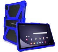 Universal Tablet Case 10 Inch - Rugged Adjustable Bumper Cover with Stand for 9.7-11" Tablets, Shockproof Protective Case Compatible with Lenovo, Xiaomi Redmi Pad, Honor, Android Tablets (Blue)