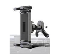 Universal Tablet Holder for Car Air Vent Phone Holder Car Tablet Mount with Non-Slip Grip 360° Rotation Cell Phone Bracket dor Bumpy Road No Wobble Stable Easy To Install Applicable To All Vehicle