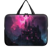 Universal Tablet Laptop Sleeve Case 10 inch, Gothic Dark Magic Castle Slim Carrying Case Durable Handbag Travel Laptop Bag for 7 to 10-inch Laptops/Notebook/Kids Tablet/ipad/eBook Readers