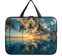 Universal Tablet Laptop Sleeve Case 10 inch, Summer Sea Slim Carrying Case Durable Handbag Travel Laptop Bag for 7 to 10-inch Laptops/Notebook/Kids Tablet/ipad/eBook Readers