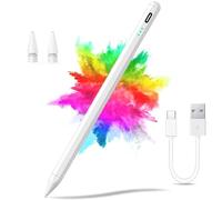 Universal Tablet Pen, Touch Screen Pen, High Sensitivity and Precision Touch Tablet with 2 Replaceable Tips, Compatible with Samsung/Vivo/Xiaomi/Huawei/Smartphone/Android/iOS