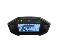 Universal Tachometer 10000 RPM Motorcycle Digital Tachometer 7 Color Light Dash Tachometer Odometer Motor Dashboard Instrumentation Panel