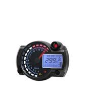 Universal Tachometer 12V Moto Dashboard Tachometer Digital 7 Colors Odometer Motorcycle Tacho Guage With Lamp Meter