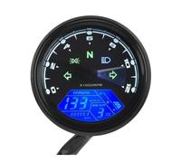 Universal Tachometer 12V Motorcycle Tachometer Fuel Meter Dashboard Gauges Dial Odometer Digital Indicator Moto Accessories Universal