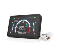 Universal Tachometer 2023 Motorcycle Digital Tachometer For EX5 Dream/EX5 Motobike Dashboard Fuel Level Gauge Voltage RPM