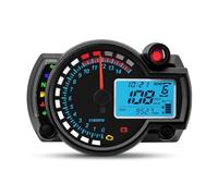 Universal Tachometer 2023 Universal Digital Motorcycle 7Colors Speed Gauge Meter MAX 299KM/H Dashboard Odometer Tachometer Instrument