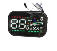 Universal Tachometer 48v60v72v DISPLAY Tachometer+Battery Power/Level Indicator+Odometer Bike Motorcycle Instrument Dashboard