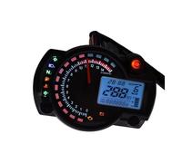 Universal Tachometer Adjustable 7 Colors Digital Universal Tachometer Motorcycle Odometer Meter MAX 299KM/H Motorbike Moto Dashboard Accessories