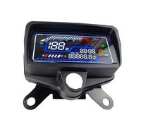 Universal Tachometer Digital Gauge Instrument Display Motorcycle Tachometer With Clock Dashboard Tachometer Charging For CG125-CG150 Parts