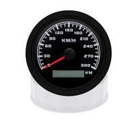 Universal Tachometer HD 7 Color Backlight 300KM/H 85MM GPS Tachometer Gauge Universal Boat Car Odometer Speed Gauge WIth GPS Antenna