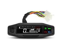 Universal Tachometer Mini Universal RPM Motorcycle Meter Tachometer Digital Odometer Electric Injection Carburetor