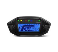 Universal Tachometer Moto Dashboard Digital Tachometer Instrument Panel Motorcycle Display10000 RPM For 1-4 Cylinder 7 Colors Adjust