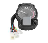 Universal Tachometer Motorcycle 12V Modern Universal Digital Light Tachometer Odometer Tachometer W Speed Sensor 7 Color Display Oil Level Meter