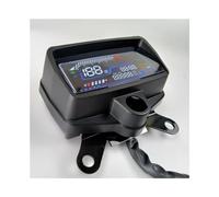 Universal Tachometer Motorcycle Instrument Display Motorcycle Tachometer with Clock Dashboard Tachometer for CG125-CG150 Parts