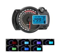 Universal Tachometer Motorcycle Meter Motorcycle Tachometer 7 Colors Moto Dashboard MAX 299KM/H Digital Odometer