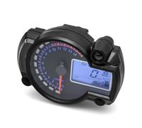 Universal Tachometer Motorcycle Tachometer 7 Colors MAX 299KM/H Digital Odometer Dirt Pit Bike Gauge Moto Dashboard Meter Motorbike Accessories