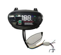 Universal Tachometer Tachometer Battery Power/Level Indicator Scooter Gauge 48-72v DISPLAY Motorcycle Instrument Dashboard