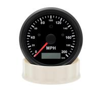 Universal Tachometer Universal 85MM Digital Motorcycle Tachometer 120/200KMH Speed Odometer With HighBeam Turn Signal For ATV Moto 9-36V