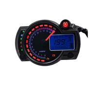 Universal Tachometer Universal Digital Motorcycle RX2N Odometer Tachometer Meter Instrument Adjustable MAX 299KM/H Dashboard