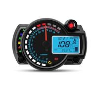 Universal Tachometer Universal Motorcycle Digital Tachometer Odometer Meter Instrument Adjustable 7colors Moto Dashboard For Motorcycle 299KM/H