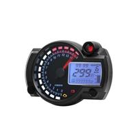 Universal Tachometer Universal Motorcycle Digital Tachometer Odometer Meter Instrument Adjustable 7colors Moto Dashboard For Motorcycle 299KM/H