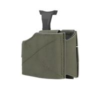 Universal Tactical Utility Pouch, Nylon MOLLE Compatible, Lightweight 0.142kg, 10x11cm For Team Activities/Tactical Games/Props(RG)