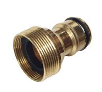 Universal Tap High-Grade Mixer Hose Adapter with Leak-Proof Rubber Ring Threaded Fixed Connection Easy to Use for Home Daily
