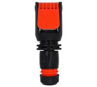 Universal Tap to Hose Connector UK Set with ABS Garden Hose Pipe Connector - Hozelock and Gardena Compatible - Easy to Fit - Fits 1/2" - 5/8" Pipe - Watertight Leak Proof Seal (Type 1)