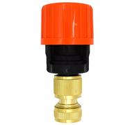 Universal Tap to Hose Connector UK Set with Brass Garden Hose Pipe Connector - Hozelock and Gardena Compatible - Easy to Fit - Fits 1/2" - 5/8" Pipe - Watertight Leak Proof Seal (Type 2)