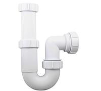 Universal Telescopic Adjustable Swivel P Trap - 32mm (1.1/4") Sink Waste Trap