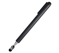 Universal Telescopic Stylus Pen for Touch Screens,Retractable Pointer Stick & Stylus with Special Flocking Tip,Extendable High Precision & Soft, Stylus Pen for Touch Screens (Black)