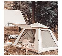Universal Tent Porch 4 Man Waterproof,Three Seconds to Open Family Camping Tent Practical and Stable Insulated Tent for Family Camping,Hiking Party
