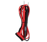 Universal Test Lead Pair with Sleeve, CAT III 1000V Safety, 35.4in Cable Length - Durable Material, High Reliability, Multimeter Testing Accessories