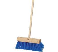 Universal Textiles Assembled 13" Blue Polypropylene Yard Scavenger Broom Universal Textiles Multicolor