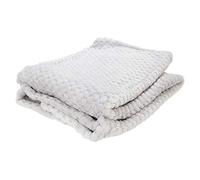 Universal Textiles Baby Boys Girls Waffle Textured Blanket Ultra Soft Blanket (75x90cm) (Grey)