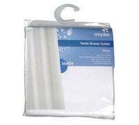 Universal Textiles Luxury Shower Curtain White Universal Textiles Multicolor