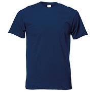 Universal Textiles Men's Casual Short Sleeve T-Shirt XL Navy Blue