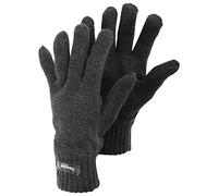 Universal Textiles Mens Heatguard Thinsulate Thermal Knitted Winter Gloves (L/XL) (Grey)