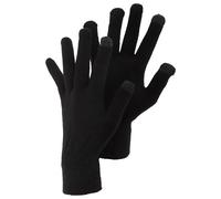 Universal Textiles Men's IPhone iPad Mobile Touch Screen Magic Gloves in Black Universal Textiles Black One Size