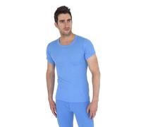 Mens Thermal Underwear Short Sleeve T Shirt Polyviscose / Chest: 32-34inch (Smal