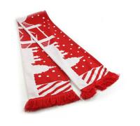 Universal Textiles Men's Tower Bridge Christmas Scarf in Red Universal Textiles Red One Size