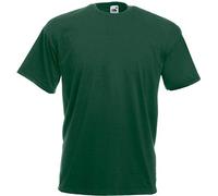 Universal Textiles Mens Value Casual T-Shirt - Dark Green - Large - Model L